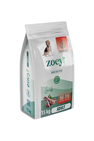 Zoey Kuzulu Yetişkin Köpek Maması 15 Kg