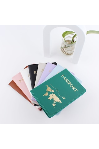 Monyee Deri Pasaport Kılıfı - Çiftler İçin Şık Ve Dayanıklı Seyahat Aksesuarı Kahve