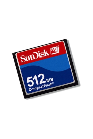 Sandisk 512 MB Cf Compact Flash Hafıza Kartı Cnc Makine Kartı