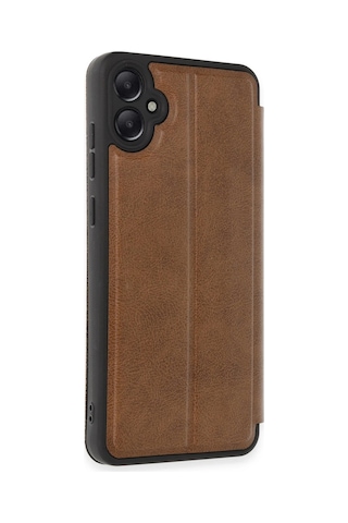 Cosmotex Newface Samsung Galaxy Uyumlu A05 Kılıf Flip Cover - Taba
