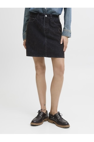 Kadin Denim Mini Etek - Mia - 12283032 Brown Denim