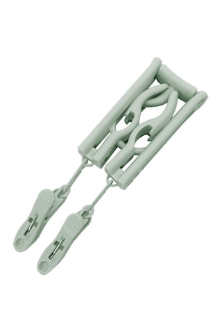 Homyl Seyahat Katlanır Elbise Askısı Kaymaz İç Yeşil Yeşil