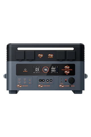 Powermax 2400pro 2016wh-2400w 4800w Surgepad Güç Kaynağı Kablosuz Şarj, Hoparlörlü Power Station