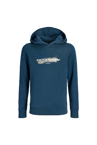 Jack & Jones Jcocondor Sweat Hood Fst Mavi Erkek Çocuk Sweatshirt 000000000102353035 Mavi