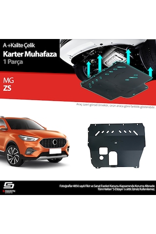 S-dizayn Mg Zs Çelik Karter Muhafaza Koruma 2018 Üzeri A+ Kalite