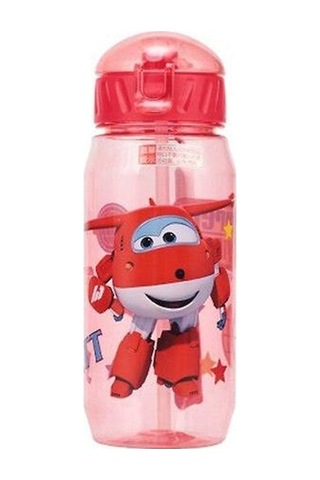 Mavi 450 Ml Disney Karikatür Mickey Fare Çocuk Plastik Kupası Saman Fincan Öğrencileri İçme Suyu Çocuk Şişe Sızdırmaz 1