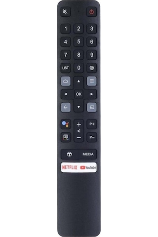Tcl Netflix Youtube Led Tv Kumanda Ses Komutlu Led Tv Televizyon Uzaktan Kumanda Tr-741