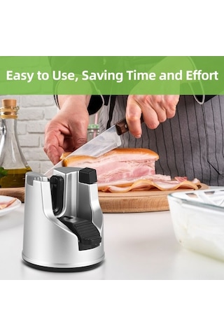 Novahub Çok Amaçlı Bıçak Bileme Aleti - Emici Tabanlı, Dayanıklı Tungsten Çelik, Renkli Tasarım Çok Renkli