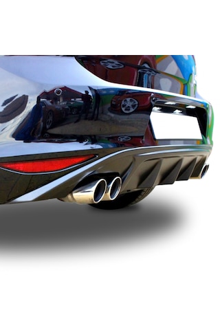 Volkswagen Golf 7 2012-2016 Arka Tampon Eki - Difüzör Plast