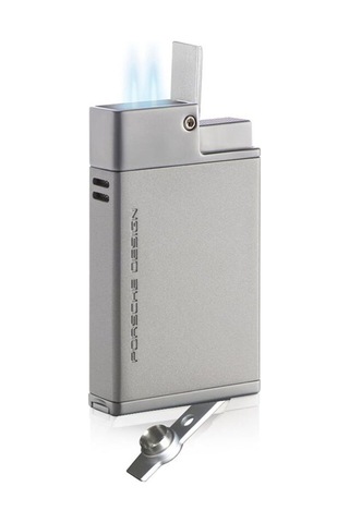 Porsche Design Puro Çakmak 2 Alev Silver P3631 03