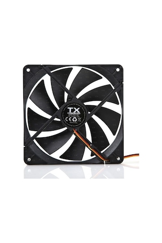 Tx 14Cm Siyah Kasa  Fanı Txccf14Bk