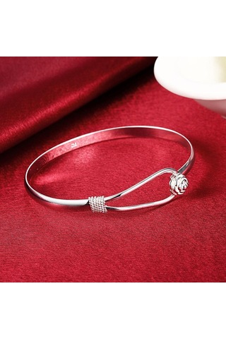 925 Ayar Gümüş Bileklik Ayarlanabilir Takı