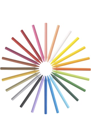 Bic Kids Plastidecor Silinebilir Elleri Kirletmeyen Pastel Boya 24 Renk