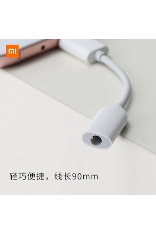 Shpx Aux Audio Sadece Xiaomi Uyumlu Beyaz Kulaklık Jack Mi Dönüştürücü Nslm 1037065