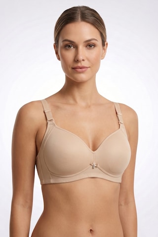 Fk Lingerie Kadın Silikonlu Toparlayıcı Sütyen B Cup Bgl-st05558 Ten