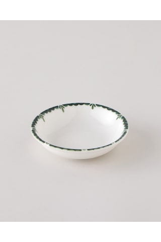 English Home Gardenia Porselen Çerezlik 11 Cm Yeşil Yeşil