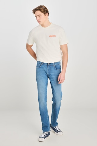 Lee Daren Coolmax Regular Fit Normal Kesim Açık Mavi Pamuklu Esnek Denim Jean Pantolon Sage-l70700015367