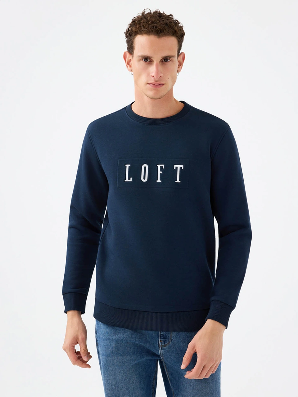 Loft Regular Fit Lacivert Erkek Sweatshirt Lf2041102 Lacivert