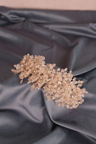 FdayAksesuar En Güzel Gelinlere Özel Barbara Kristal Boncuklu Gelin Saç Aksesuarı FRDY31631