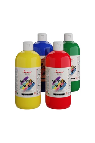Renkler Akrilik Boya 4 Lü Set 4x500 Gr Diğer