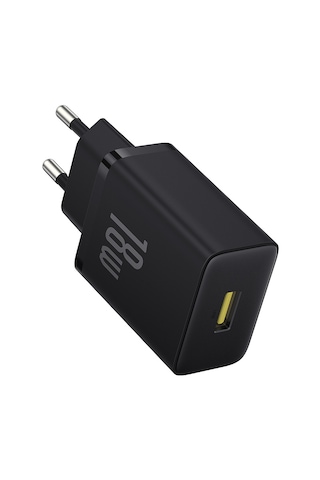 Baseus Cube P10111405117-Z1 18 W USB-A Hızlı Şarj Aleti Siyah