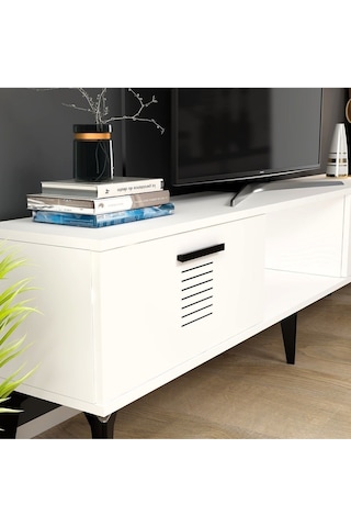 Assimo Tv Sehpası Alt Modül Beyaz-beyaz Beyaz-beyaz