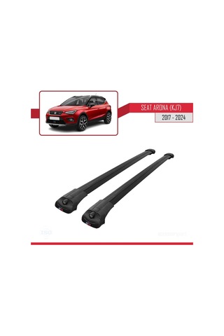 Seat Arona Kj7 2017 Ve Sonrası İle Uyumlu Ace-1 Ara Atkı Tavan Barı Siyah