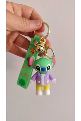 Stitch Silikon Anahtarlık Büyük Boy Çanta Aksesuar