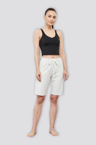 Superlife Kadın Regular Fit Şort Spr24srk62 Ekru