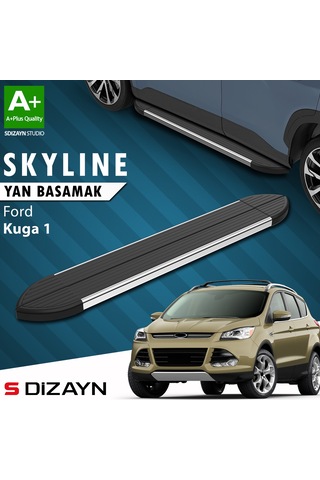 S-dizayn Ford Kuga 1 Skyline Krom Yan Basamak 183 Cm 2008-2012 A+ Kalite