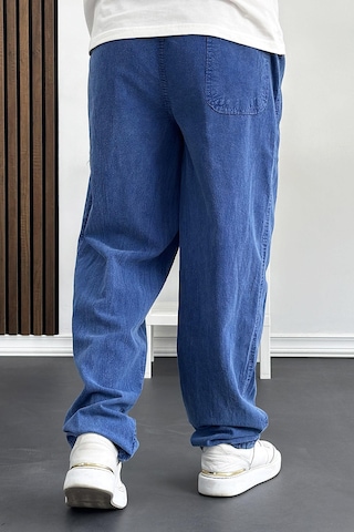 Edwoxmen Erkek Baggy Kalıp Pantolon Mavi Edw130-mavi Mavi