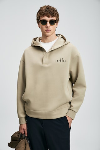 Lufian Road Erkek Sweatshirt Açık Bej Açık Bej 112030180100570 Açık Bej