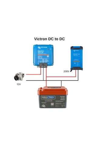 Victron Orion Xs 12/12-50a Dc-dc Motordan Şarj Cihazı