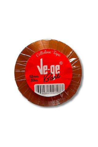 Vege Retro 12x33 Cellulose Tape Selefon Bant 12 Adet 12