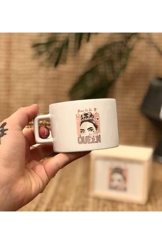 Lexroo Pink Queen Tasarımlı Kutulu Kupa