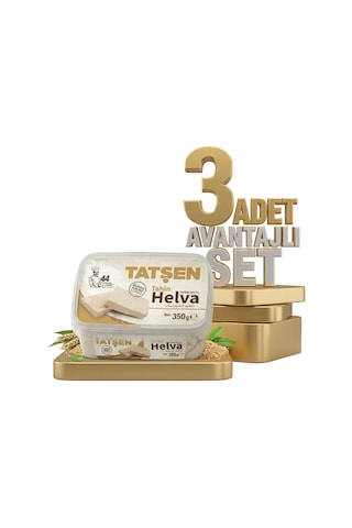 Tatşen Helva Sade 3x350 Gr