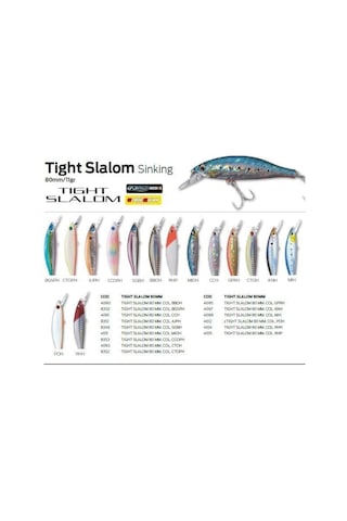 Maria Tight Slalom 8Cm 11Gr Maket Balık