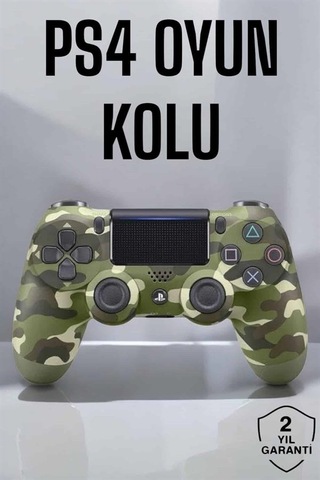 Ps4 Oyun Kolu Kamuflaj Desenli Joystick 72143588