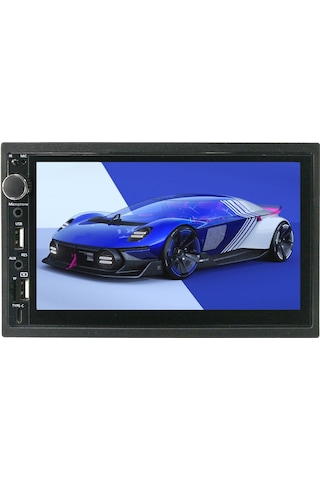 Twogo Go 3366carplay 7 Inch Double Teyp Kablolu Carplay Andorid Auto Bluetooth/usb/4x60w Çıkışlı/ger