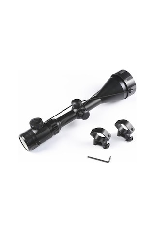 3-9x56eg Yüksek Kaliteli çıft ışık Kırmızı,yeşil Kaynaklı Avcılık Süfer Tüfek Dürbün(b)