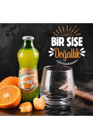Beypazarı Doğal Maden Suyu Mandalina Aromalı 6 x 200 ML
