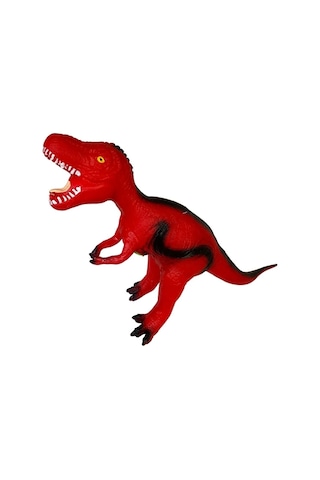 47 Cm. Sesli Kırmızı Trex Dinazor Yumuşak Kaliteli Et Malzeme T Rex Dinozor