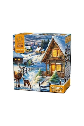 A Dreamy Winter Olimpia Puzzle 1000 Parça 15005