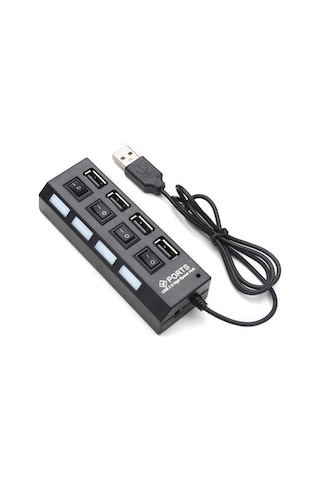 4 Port Usb 2.0 Hub Çoklayıcı Çoğaltıcı Çoklama Switch Splitter (325502601)