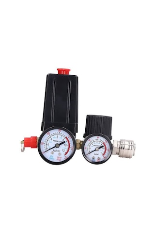 25-50 Lt Kompresör Basınç Şalteri Komple Seti 6 Parça