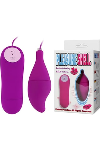 Hızlı Express Pleasure Shell Egg 12 Titreşimli Teknolojik Vibratör Klitoral Mastürbatör