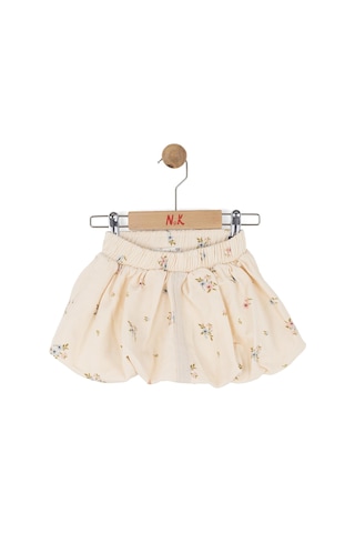 Kız Çocuk Spring Etek Nk-51603 Krem