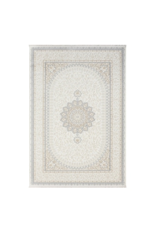 Mariesse Home Artes Serisi Bambu Dokulu Modern Sık Dokuma Makine Halısı Smart 12003 Gri
