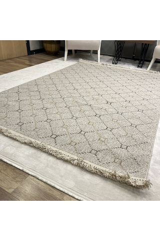 Sanat Halı Lora Plus 3925 Bej İskandinav Halı