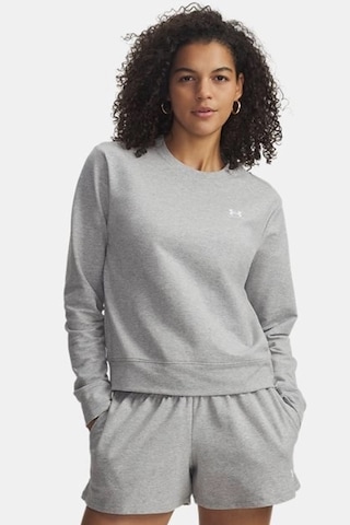Under Armour Sport Terry Crew Kadın Sweatshirt Gri